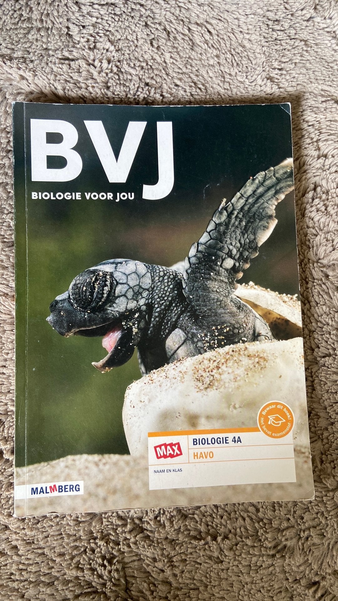 BIOLOGIE VOOR JOU 4A HAVO, Ophalen of Verzenden, Zo goed als nieuw, HAVO, Biologie