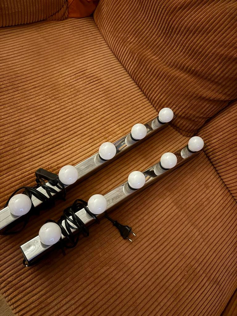 Make-up tafellampen van IKEA (Musik lampen), Ophalen, Gebruikt, Metaal