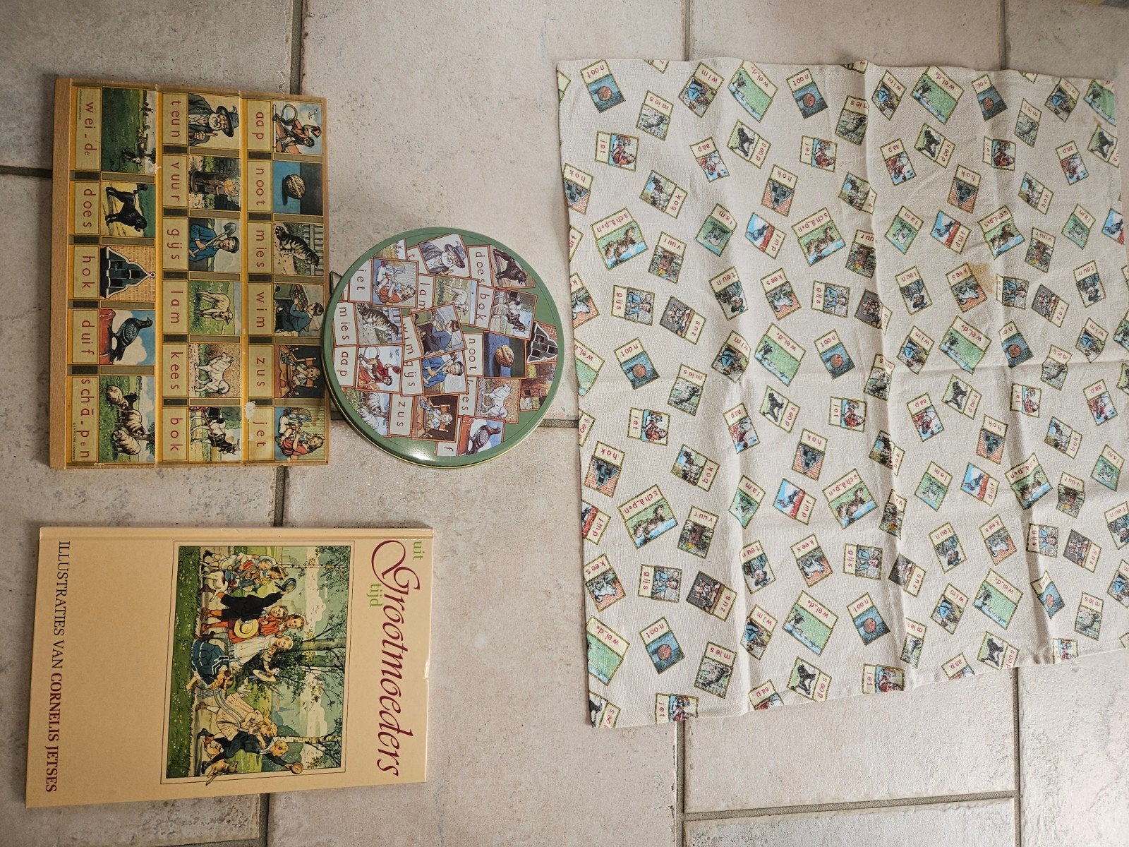 Vintage kinderboek en leerspellen, Ophalen, Gelezen, Cornelis Jetses, Non-fictie