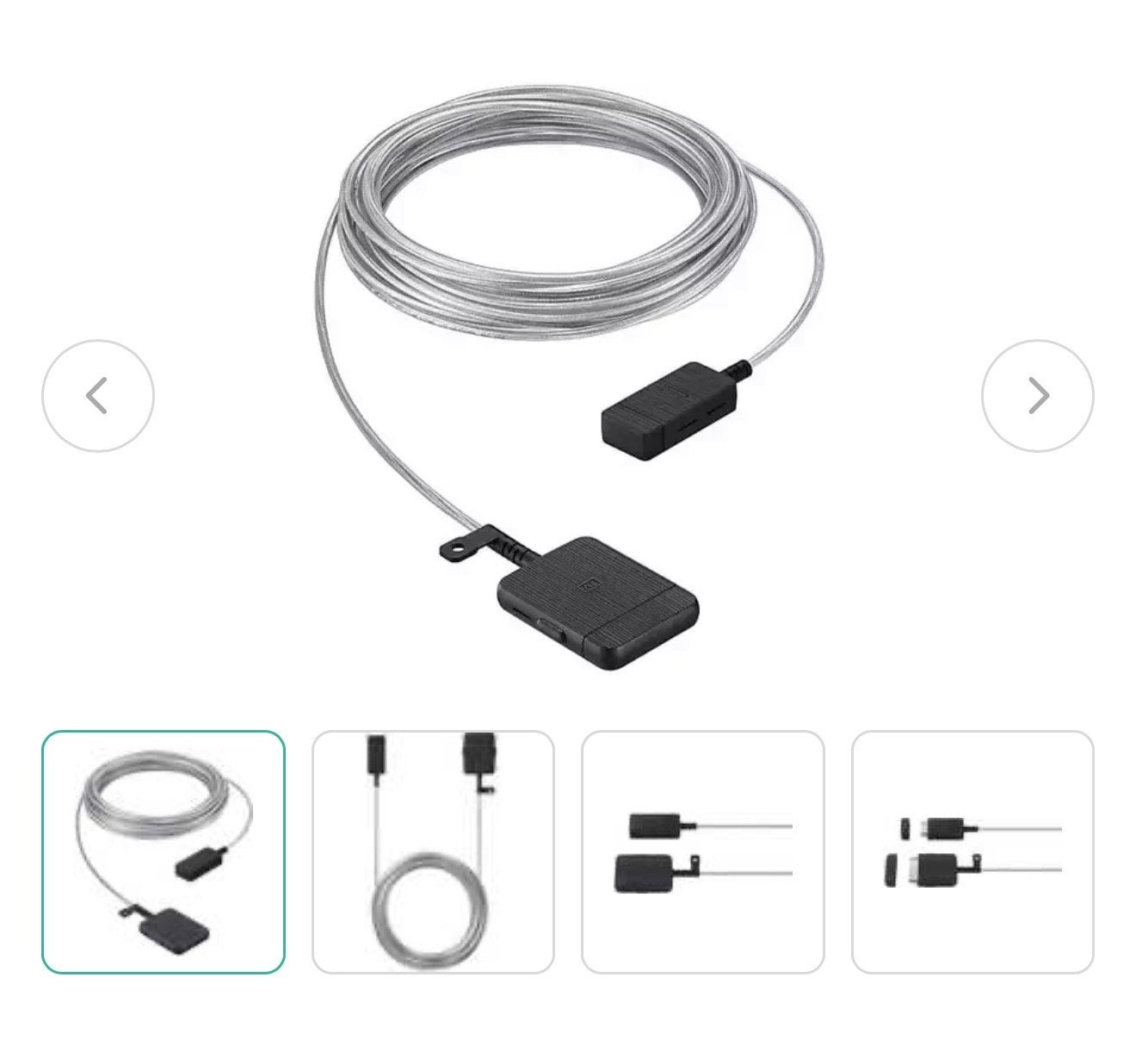 Samsung One Invisible Connection Cable 15m (One Connect Box), Ophalen of Verzenden, Zo goed als nieuw, 10 meter of meer, Overige kabels
