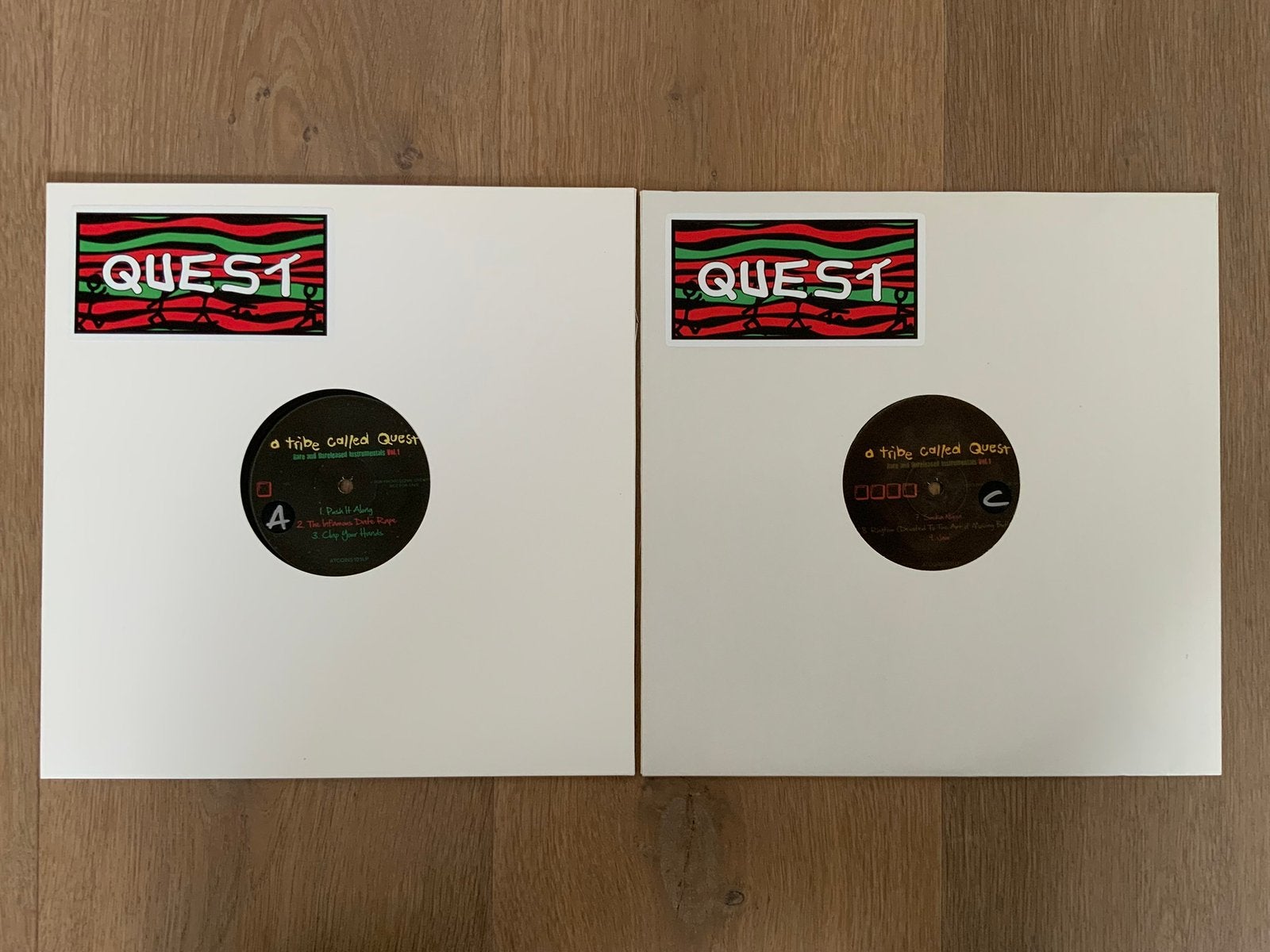 A Tribe Called Quest - Rare & Unreleased Instr. Vol.1 (2xLP), Ophalen of Verzenden, Zo goed als nieuw