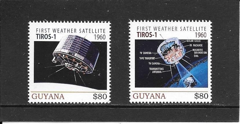 Guyana ruimtevaart, Ophalen of Verzenden, Postfris, Zuid-Amerika
