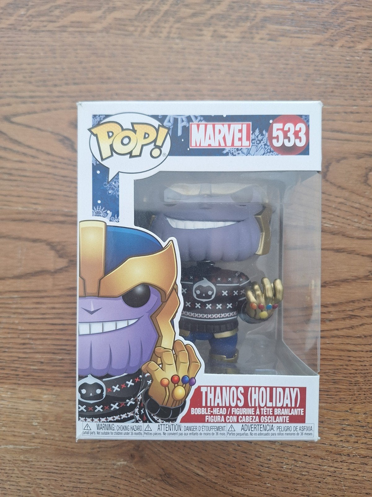 Funko Pop! Marvel Thanos (Holiday) #533, Ophalen of Verzenden, Zo goed als nieuw