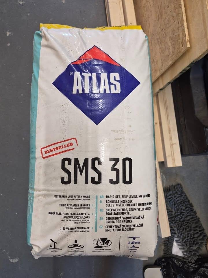 Egaline Atlas SMS 30, Ophalen, Overige materialen, 30 cm of meer, 50 tot 150 cm