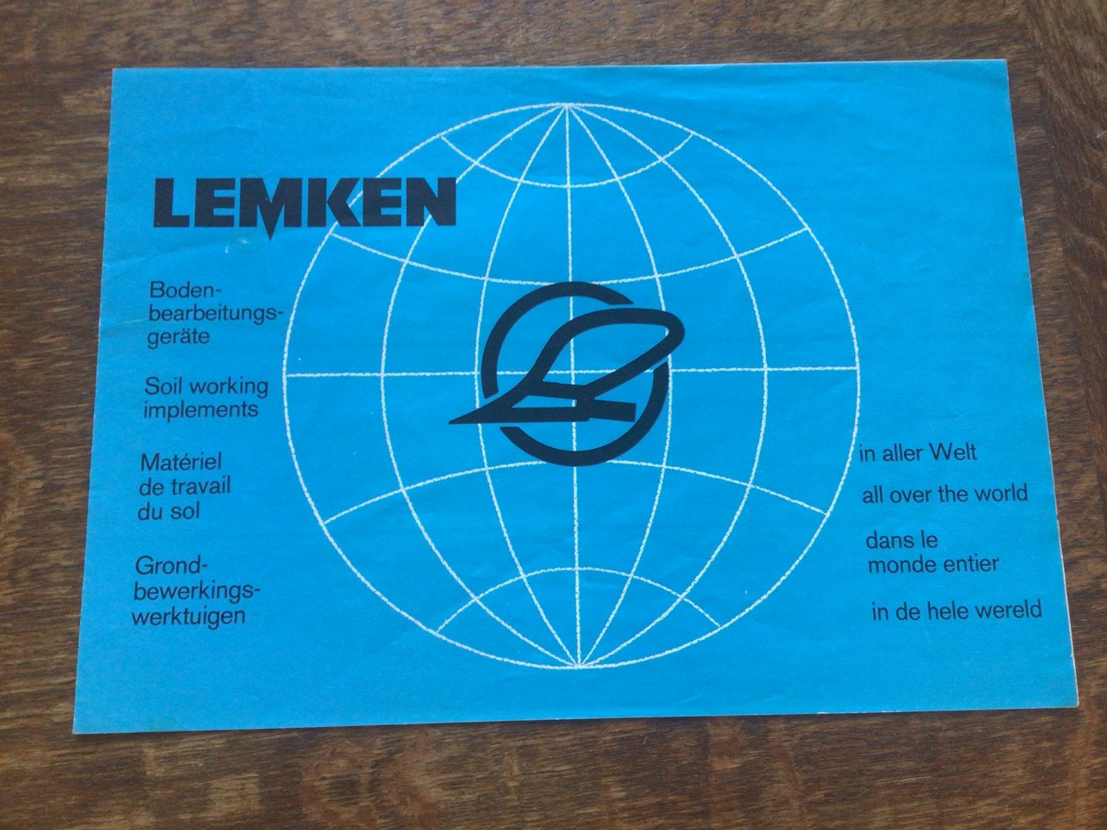 Lemken folder - Grondbewerkingswerktuigen, Ophalen of Verzenden