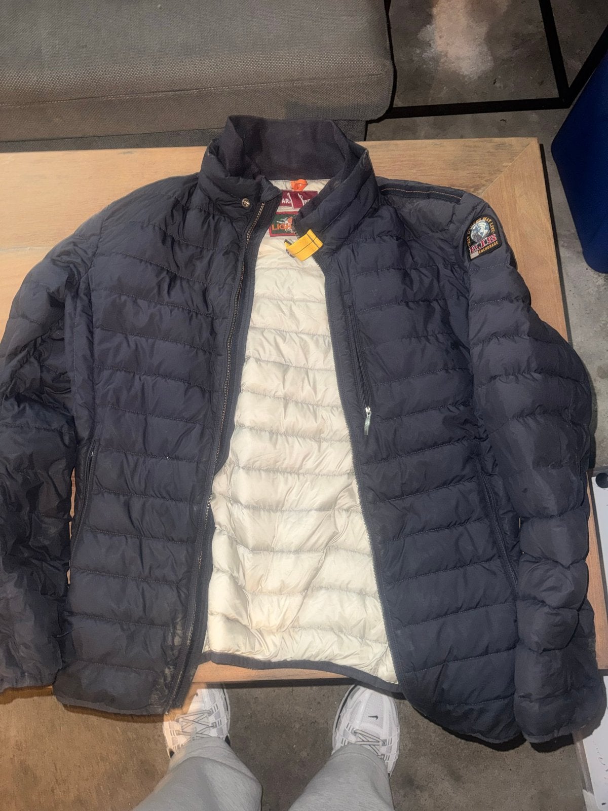 Parajumpers Super Lightweight Jas Maat M, Ophalen of Verzenden, Gedragen, Maat 48/50 (M), Blauw