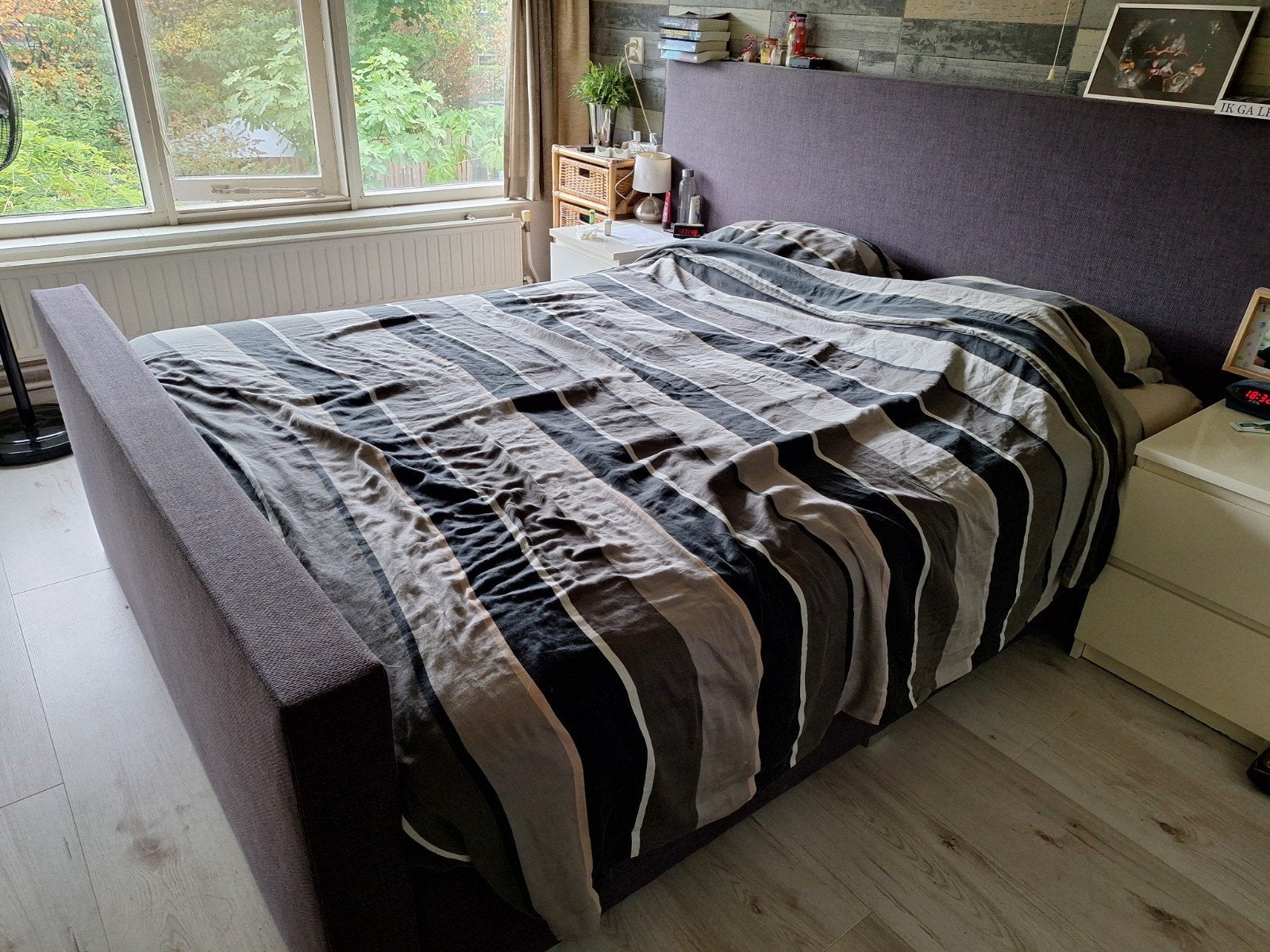 Boxspring 160x200 inclusief matras, Huis en Inrichting, Ophalen, Gebruikt, Tweepersoons, 200 cm