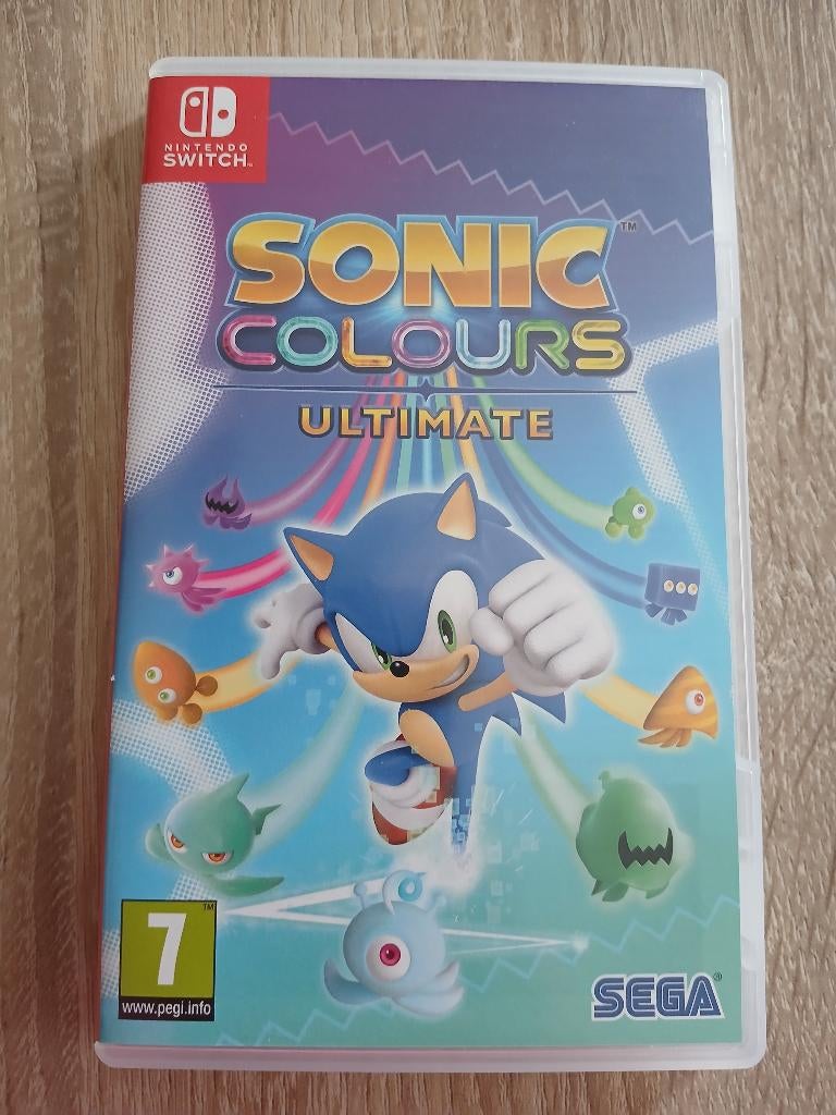 Nintendo sonic colours, Avontuur en Actie, 1 speler, Ophalen of Verzenden, Zo goed als nieuw