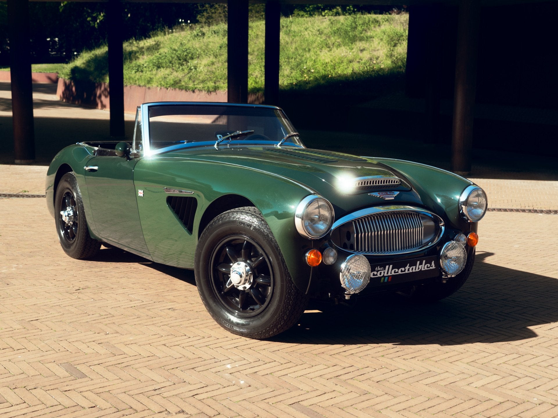 Austin Healey 3000 Mk 3 Rally - totaal gerestaureerd, Auto's, Austin, Zwart, Leder, Bedrijf