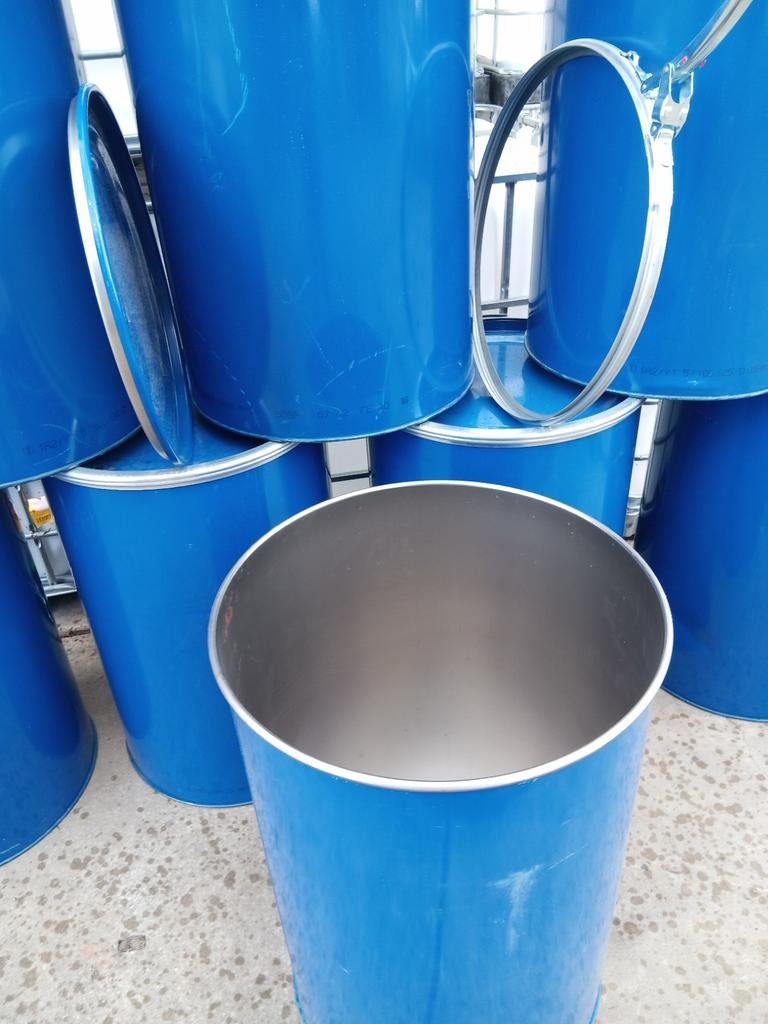 Vuurton brandton stookton 200 Liter metalen vaten gebracht., 150 liter of meer, Ophalen, Gebruikt, Metaal