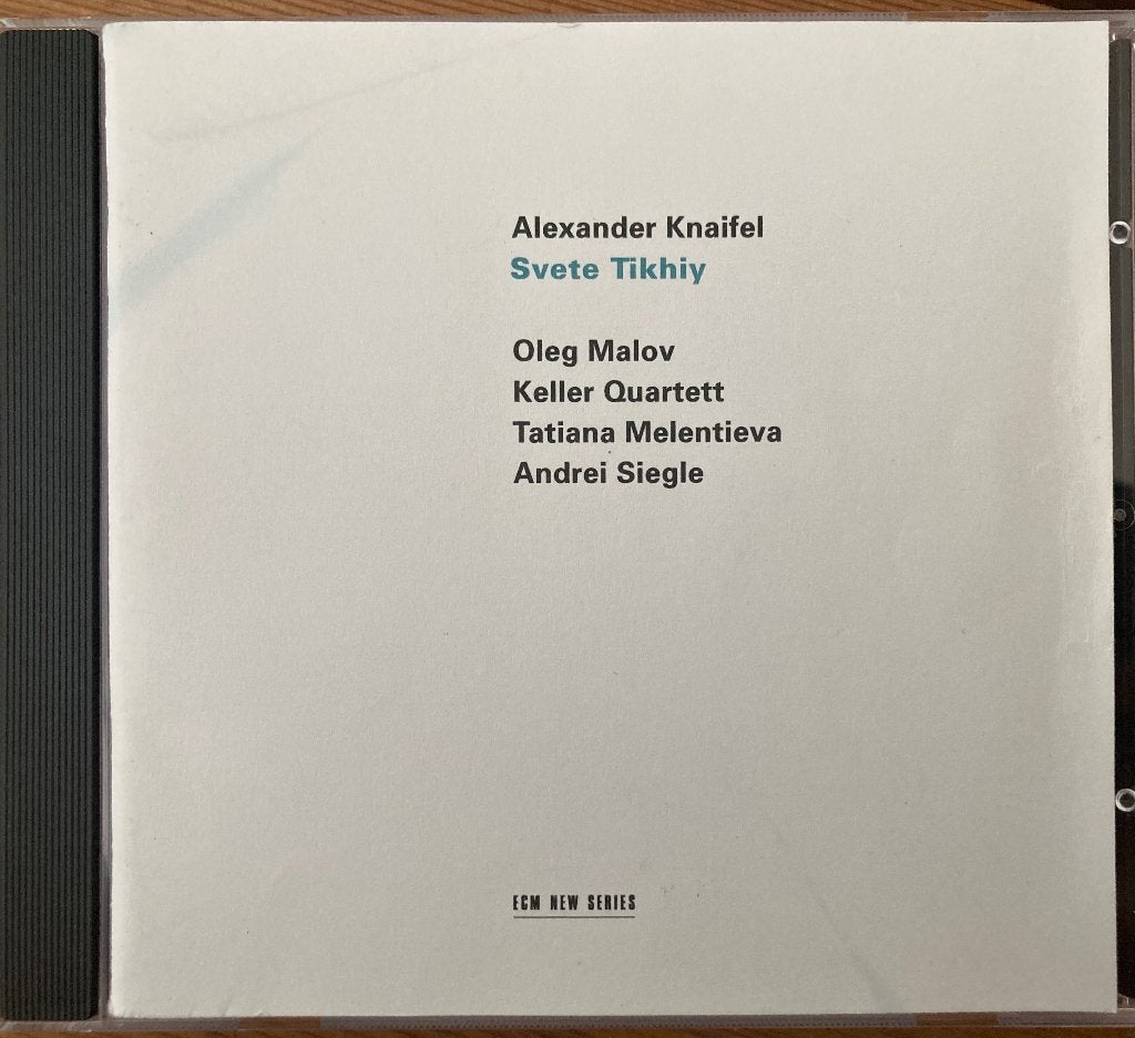 Knaifel | Svete Tikhiy | Keller Quartett e.a., Ophalen of Verzenden, Modernisme tot heden, Gebruikt, Kamermuziek