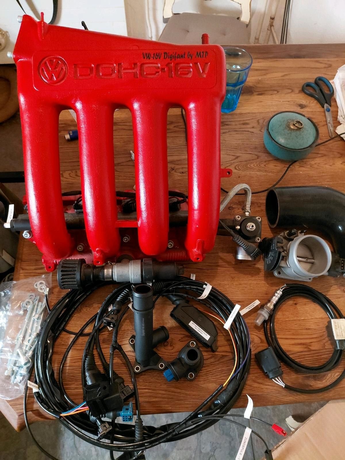 Inlaatspruitstuk VW 16V 9a Abf MTP Motorsport Polak, Ophalen, Gebruikt