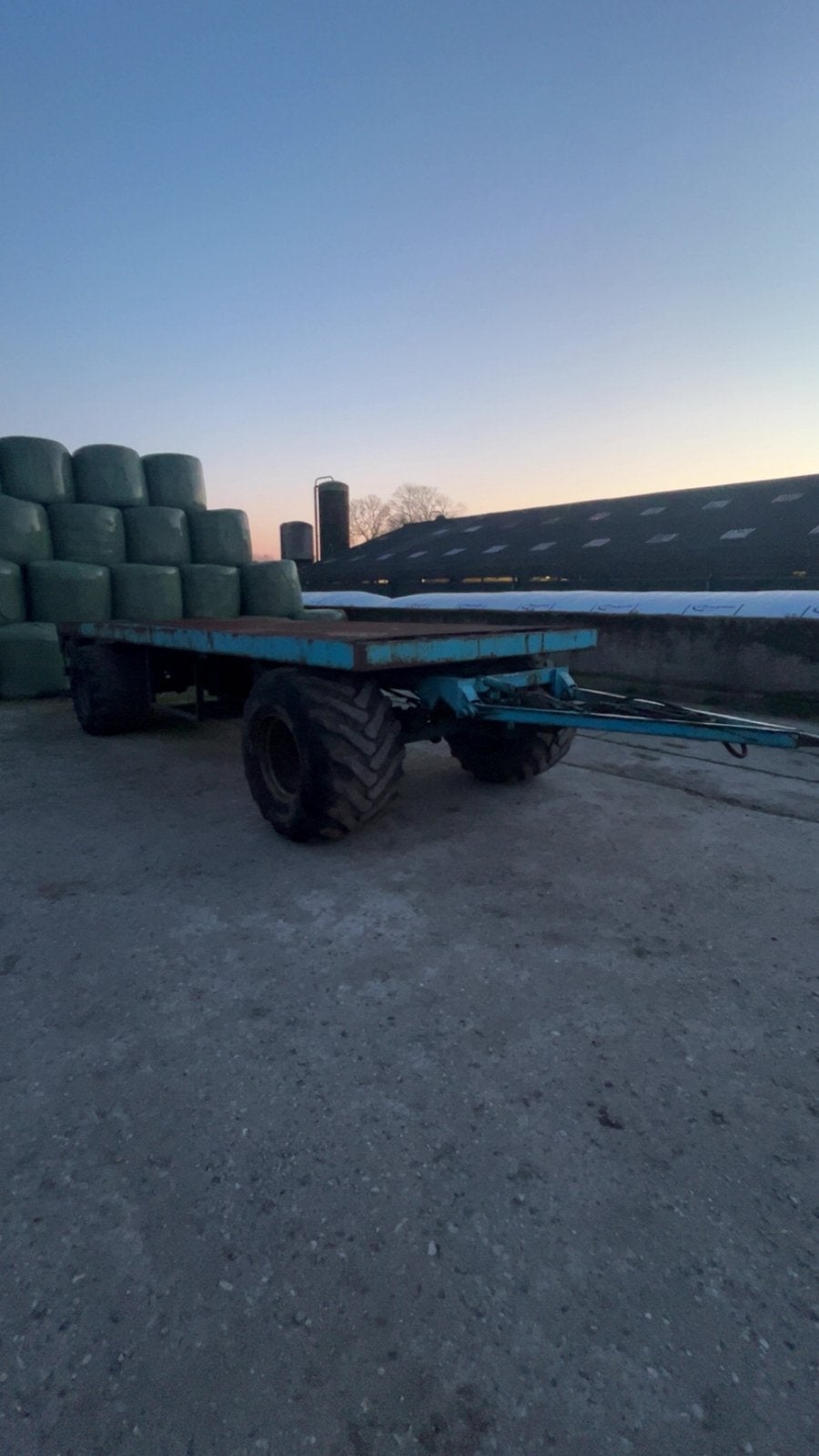 Landbouwwagen balenwagen plattewagen stro wagen, Ophalen, Overige, Transport