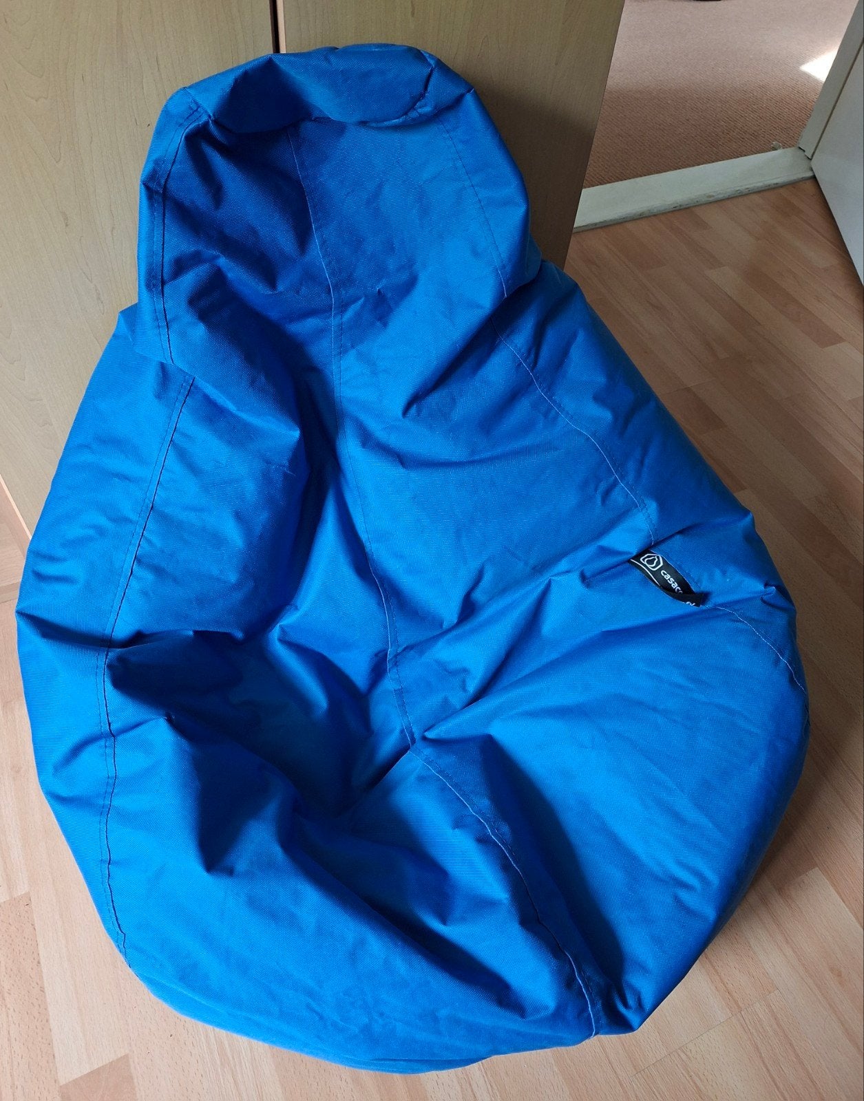 Casacomfy Zitzak - Comfortabel en Stijlvol Blauw, Huis en Inrichting, Ophalen of Verzenden, Gebruikt, Blauw, Zitzak