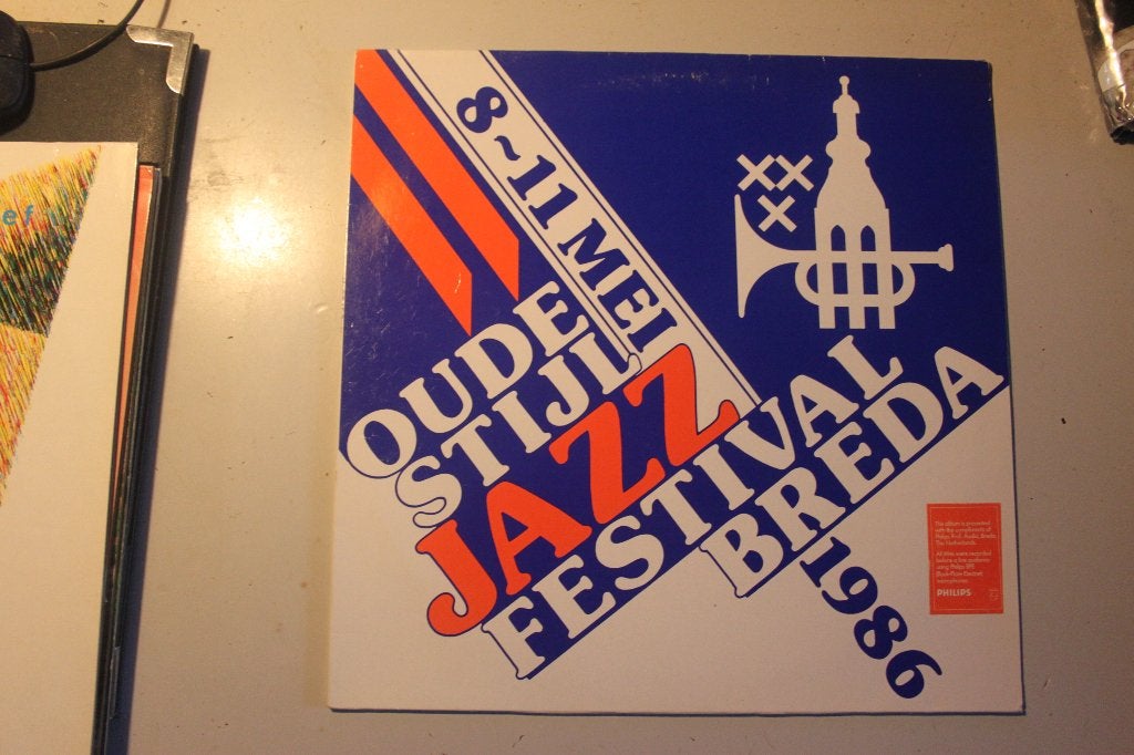 501w - lp - oude stijl jazz festival breda - 8 - 11 mei 1986, Ophalen of Verzenden, Gebruikt, 12 inch