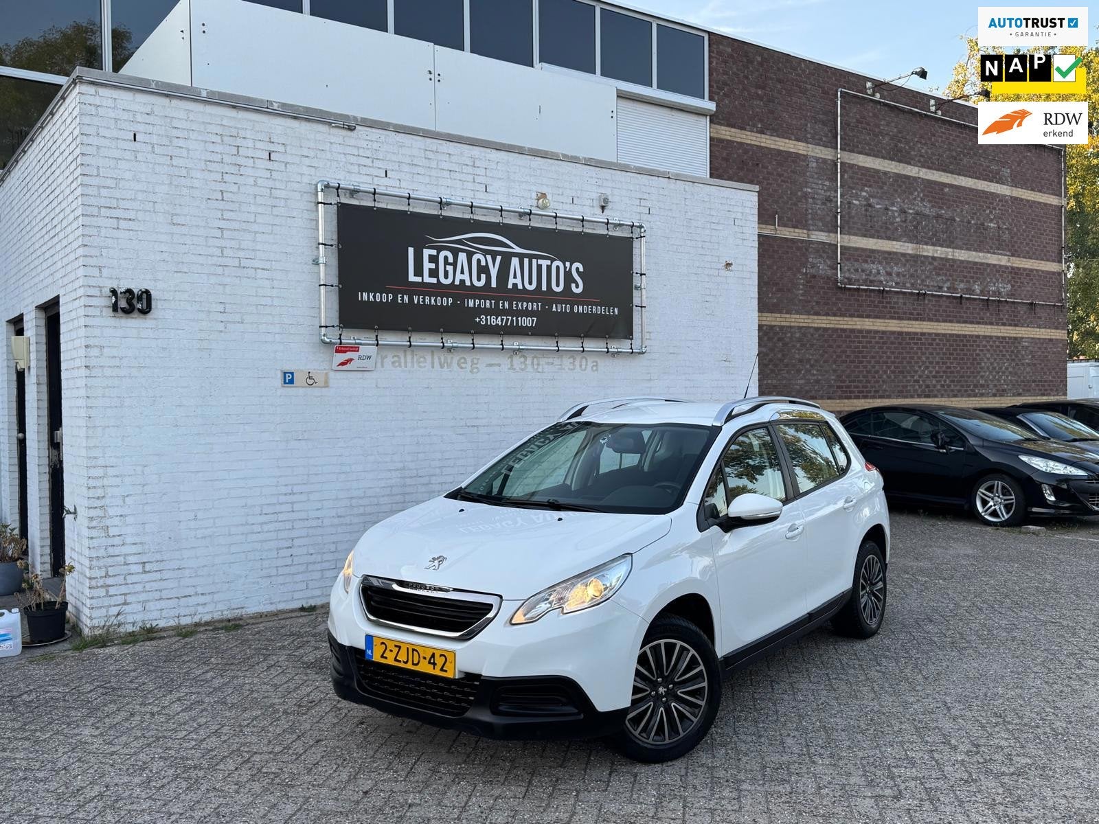 Peugeot 2008 1.2 PureTech Access - NETTE AUTO - RIJDT & SCHA, 1199 cc, 82 pk, 770 kg, Origineel Nederlands