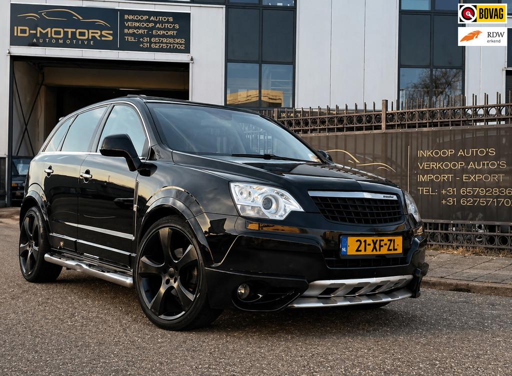 Opel Antara 3.2 V6 Cosmo Pano AUTOMAAT SPORT VOL OPTIE, Auto's, Opel, Automaat, 3195 cc, 2000 kg, Zwart