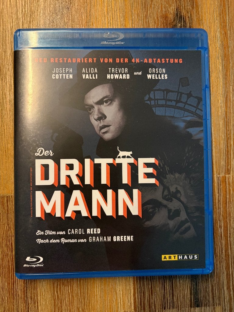 The Third Man, Cd's en Dvd's, Blu-ray, Verzenden, Film, Zo goed als nieuw, Inclusief boekje