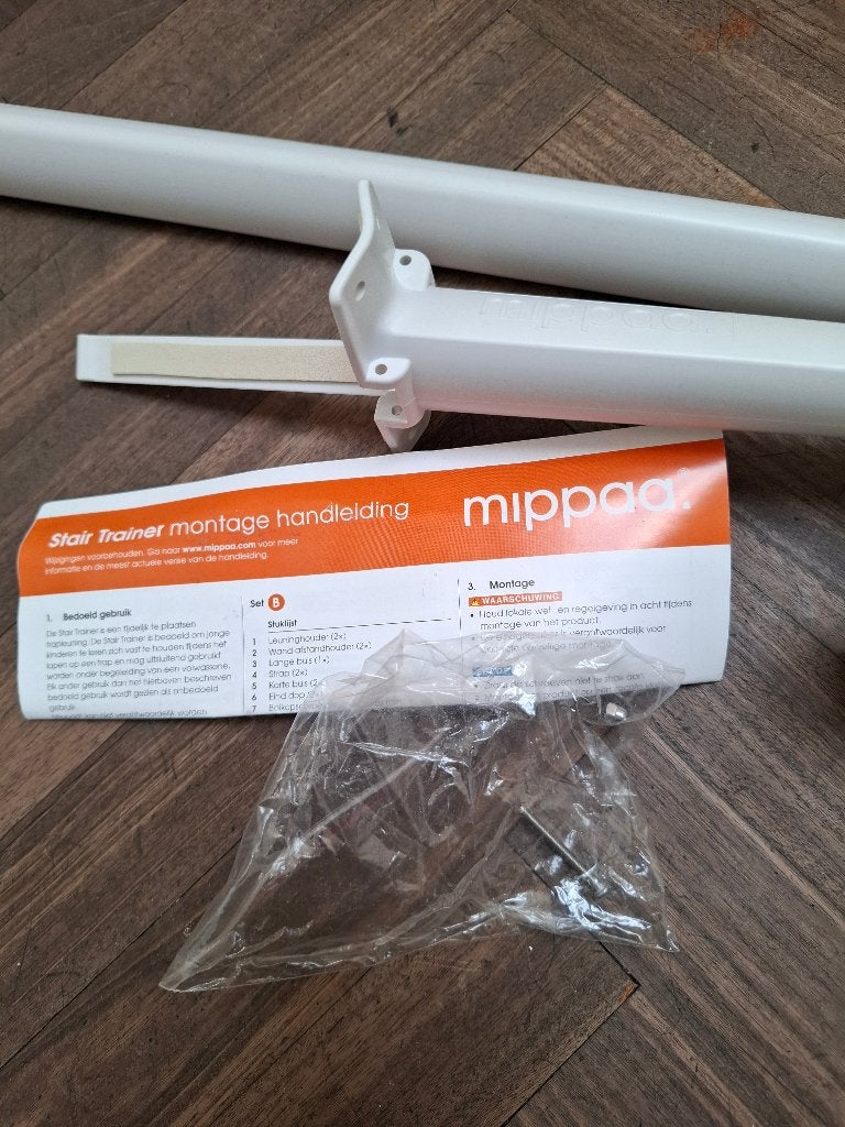 Verlengstuk mippaa trapleuning, Ophalen of Verzenden, Zo goed als nieuw