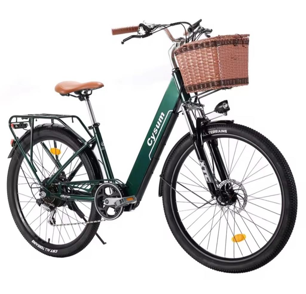 Cysum E-bike 26 inch - 36V 10Ah - Shimano 7-speed, Ophalen of Verzenden