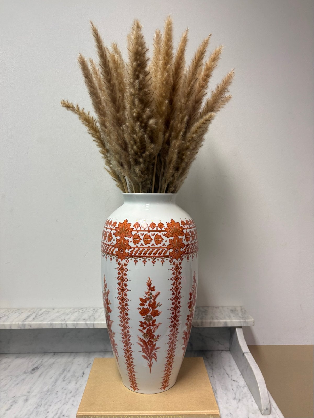 Mooie XL vintage vaas porselein K&A Krautheim Selb Bavaria, Ophalen of Verzenden
