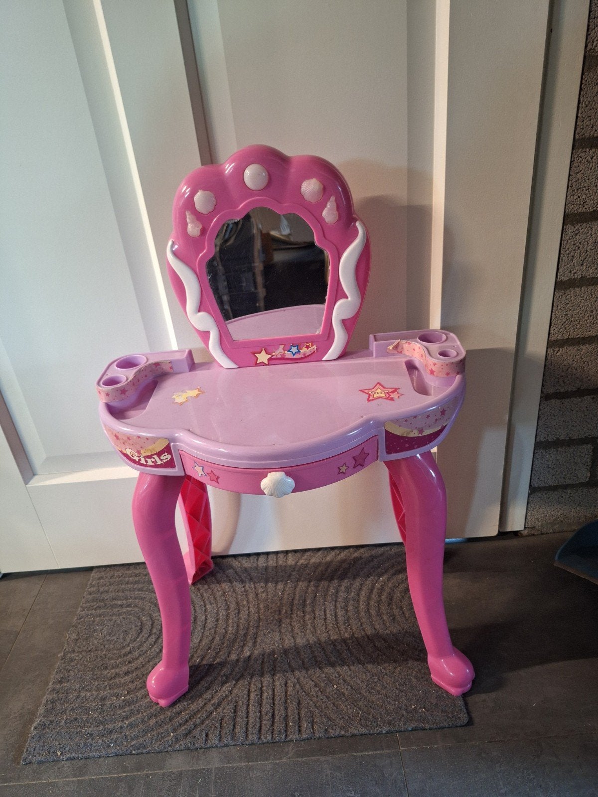 Speelgoed kaptafel make-up tafel kinderkaptafel, Ophalen, Gebruikt