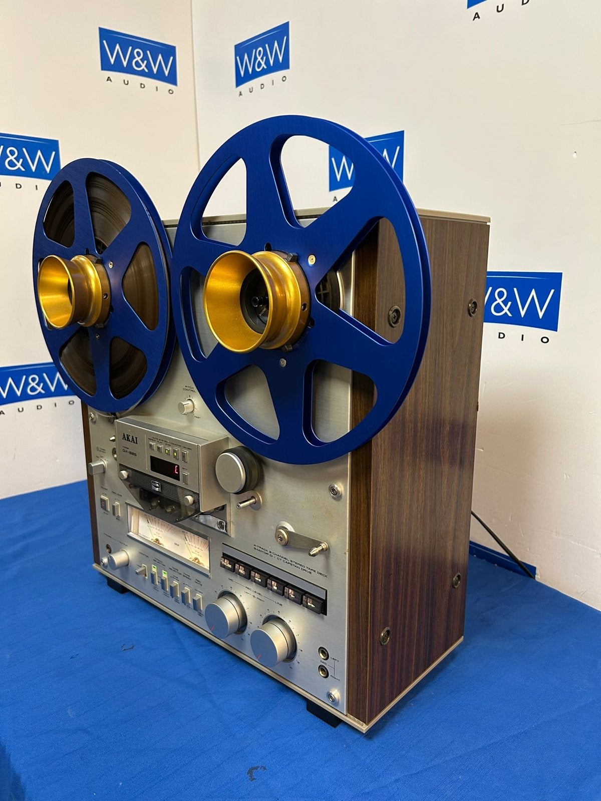 Akai GX-625 Bandrecorder met GX koppen en houten zijpanelen, Audio, Tv en Foto, Bandrecorders, Ophalen, ., ., Bandrecorder