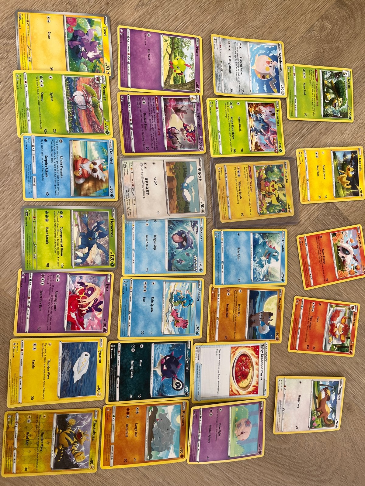 Grote verzameling Pokémon kaarten - diverse sets, Verzamelen, Speelgoed, Ophalen, Zo goed als nieuw