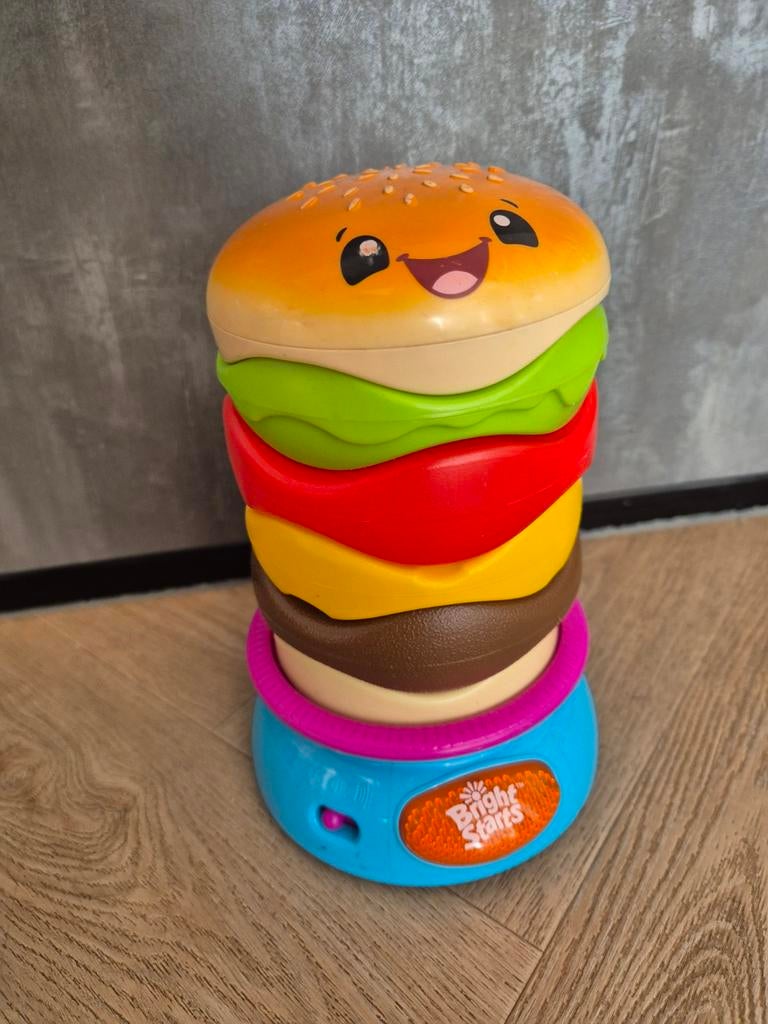 Hamburger stapelspel - Bright Starts, Ophalen