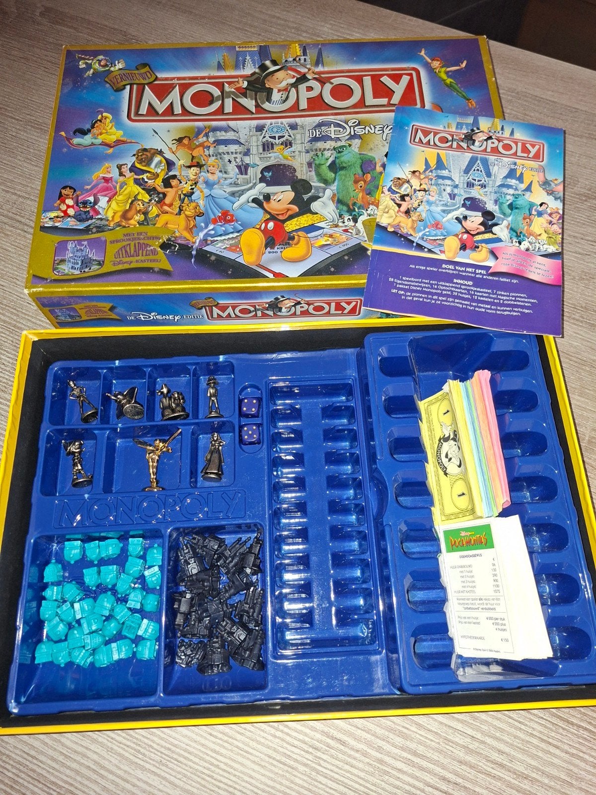 Monopoly Disney Editie, Vijf spelers of meer, Ophalen of Verzenden, Zo goed als nieuw, Parker