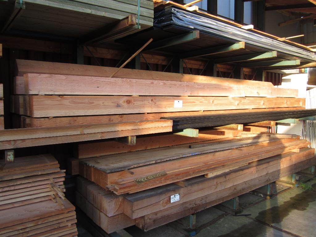 douglas balken 20cm x 20cm, lengtes tm 6.00 mtr, Doe-het-zelf en Verbouw, Hout en Planken, Ophalen, Nieuw, Balk, Overige houtsoorten