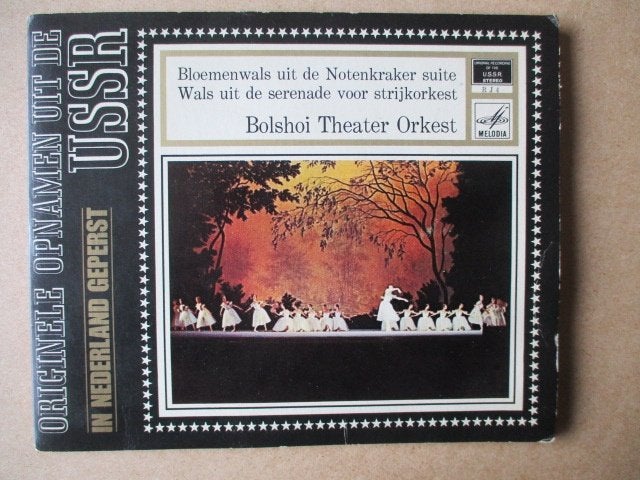 s5489 bolshoi theater orkest - bloemenwals, Cd's en Dvd's, Vinyl Singles, Ophalen, Gebruikt, 7 inch, Overige genres