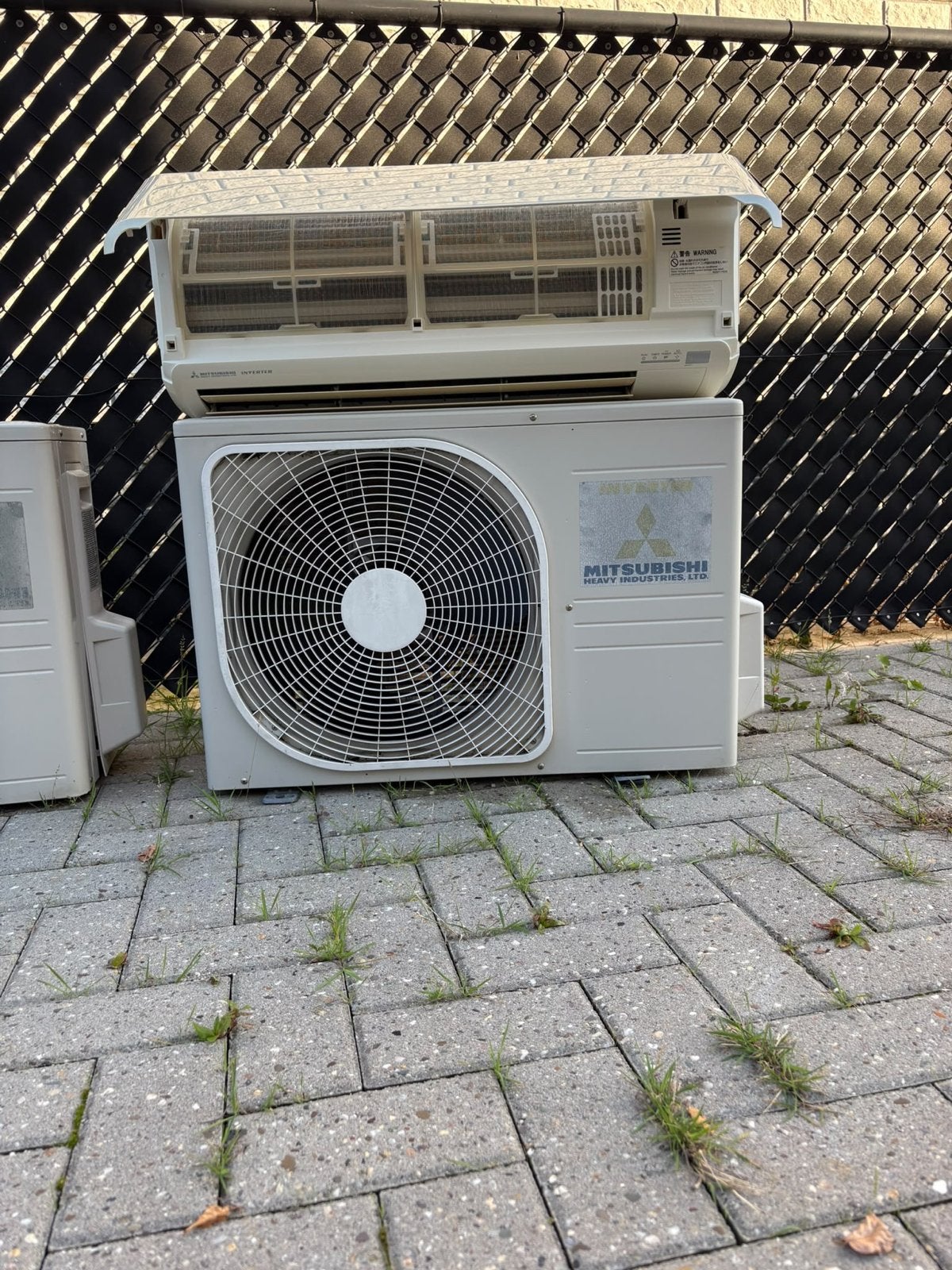 Mitsubishi Heavy Industries 3,5 kW Airco (2x binnen, 2x buit, Witgoed en Apparatuur, Gebruikt, 3 snelheden of meer, Ophalen of Verzenden