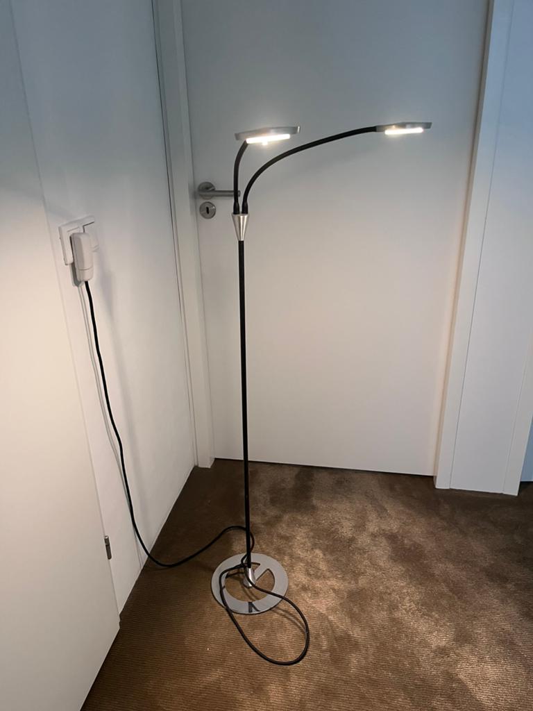 Halogeen vloerlamp met warm licht, Ophalen, 150 tot 200 cm