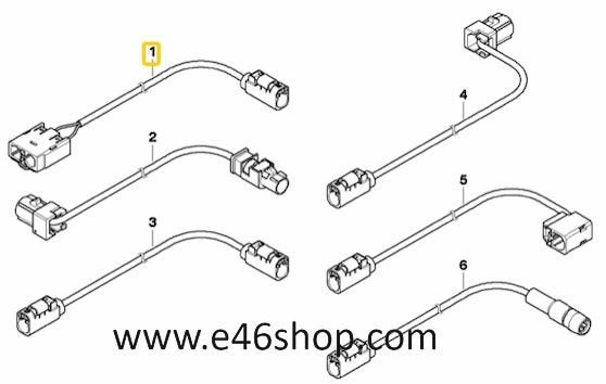 ANTENNEKABEL BMW E61 E63 OE 61126962794, Ophalen of Verzenden, -, -, -