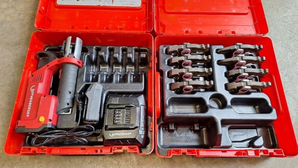 Rothenberger Romax Compact TT perstang met 8 bekken, ,, Ophalen of Verzenden, Zo goed als nieuw, ,