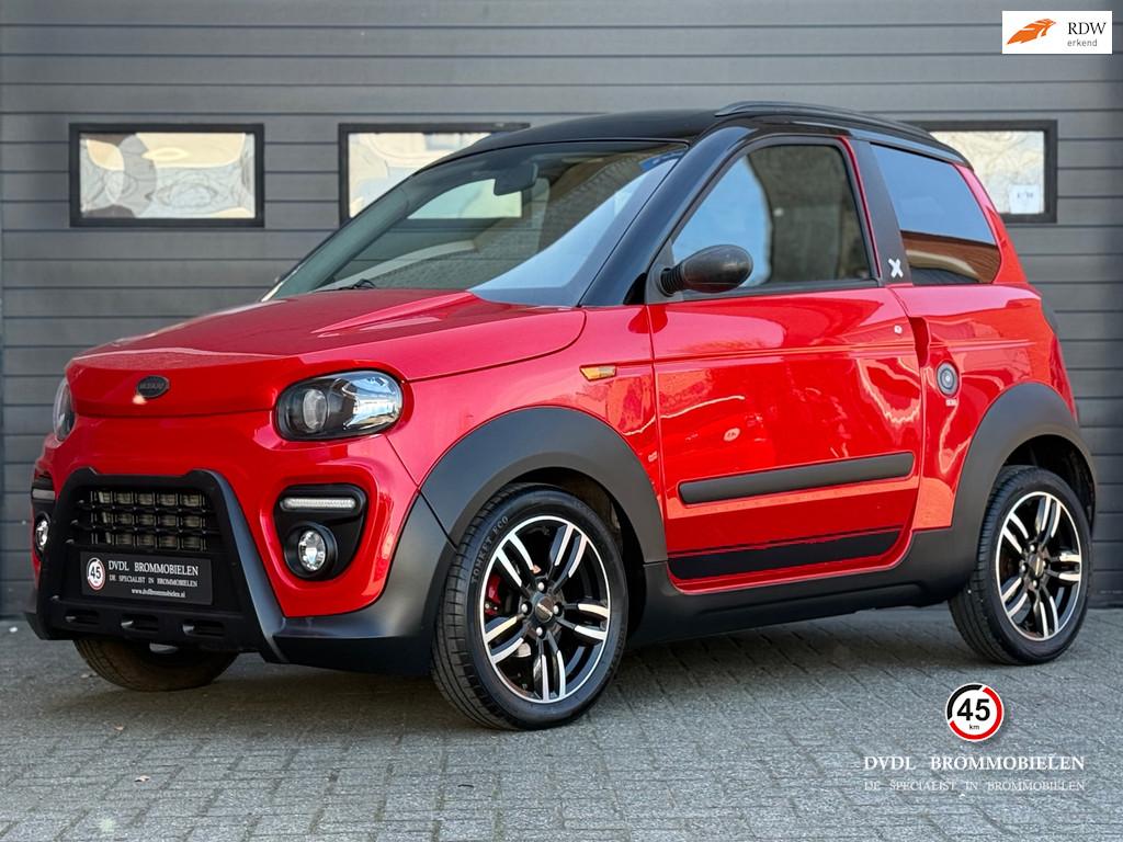 Microcar M.GO 6 X DCI Brommobiel 12-2019 1e eig 17dkm ZGAN!