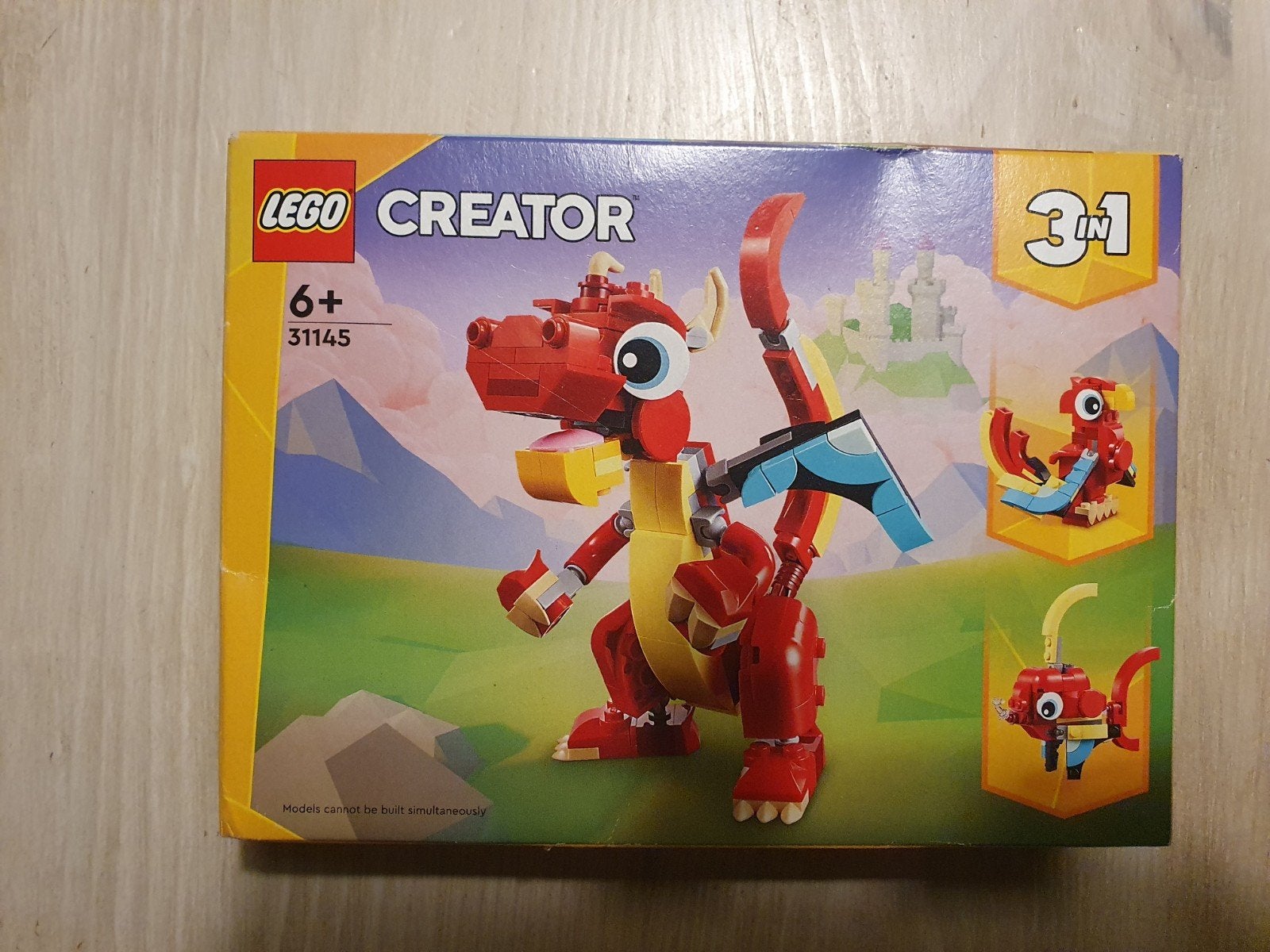 Lego Creator 31145 Rode Draak - Complete Set, Nieuw, Ophalen of Verzenden, Lego, Inclusief doos