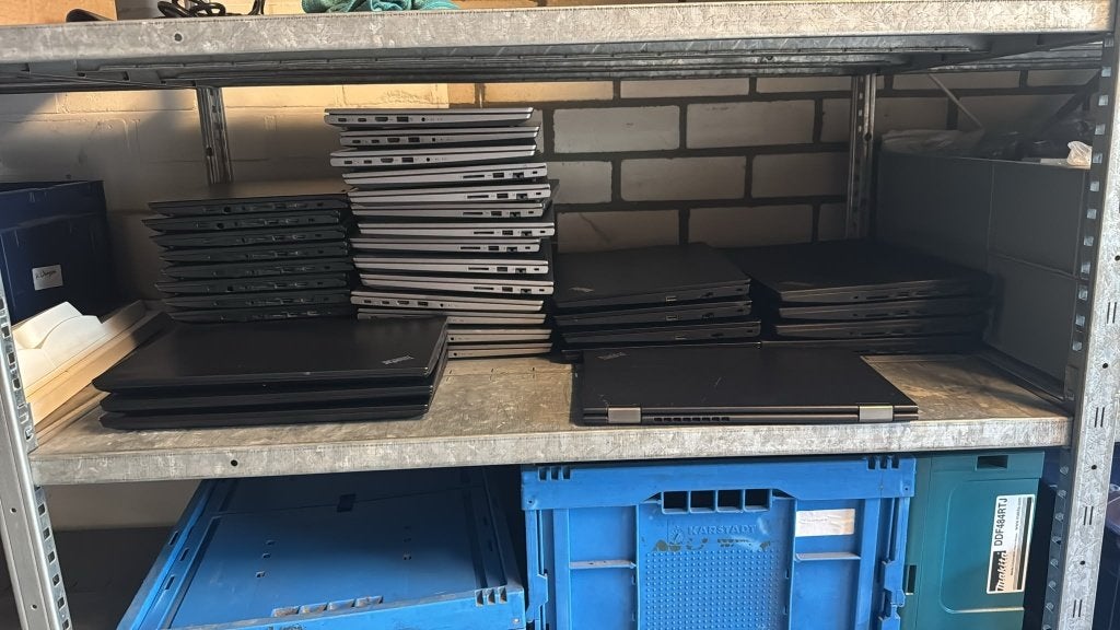 Partij Lenovo laptops(35 stuks, refurbished), Computers en Software, Windows Laptops, 256 GB, Met videokaart, Qwerty, 8 GB