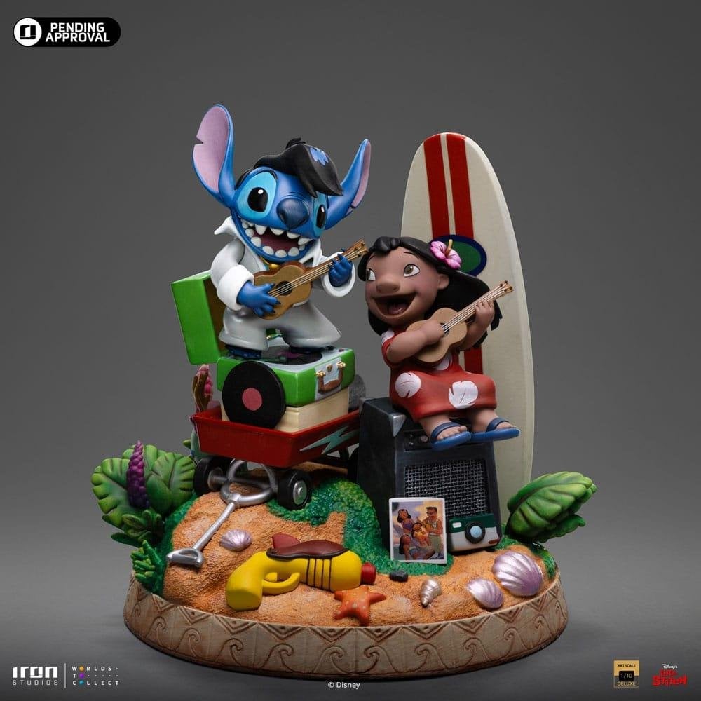 Iron Studios Lilo and Stitch Disney Deluxe Art Scale Statue