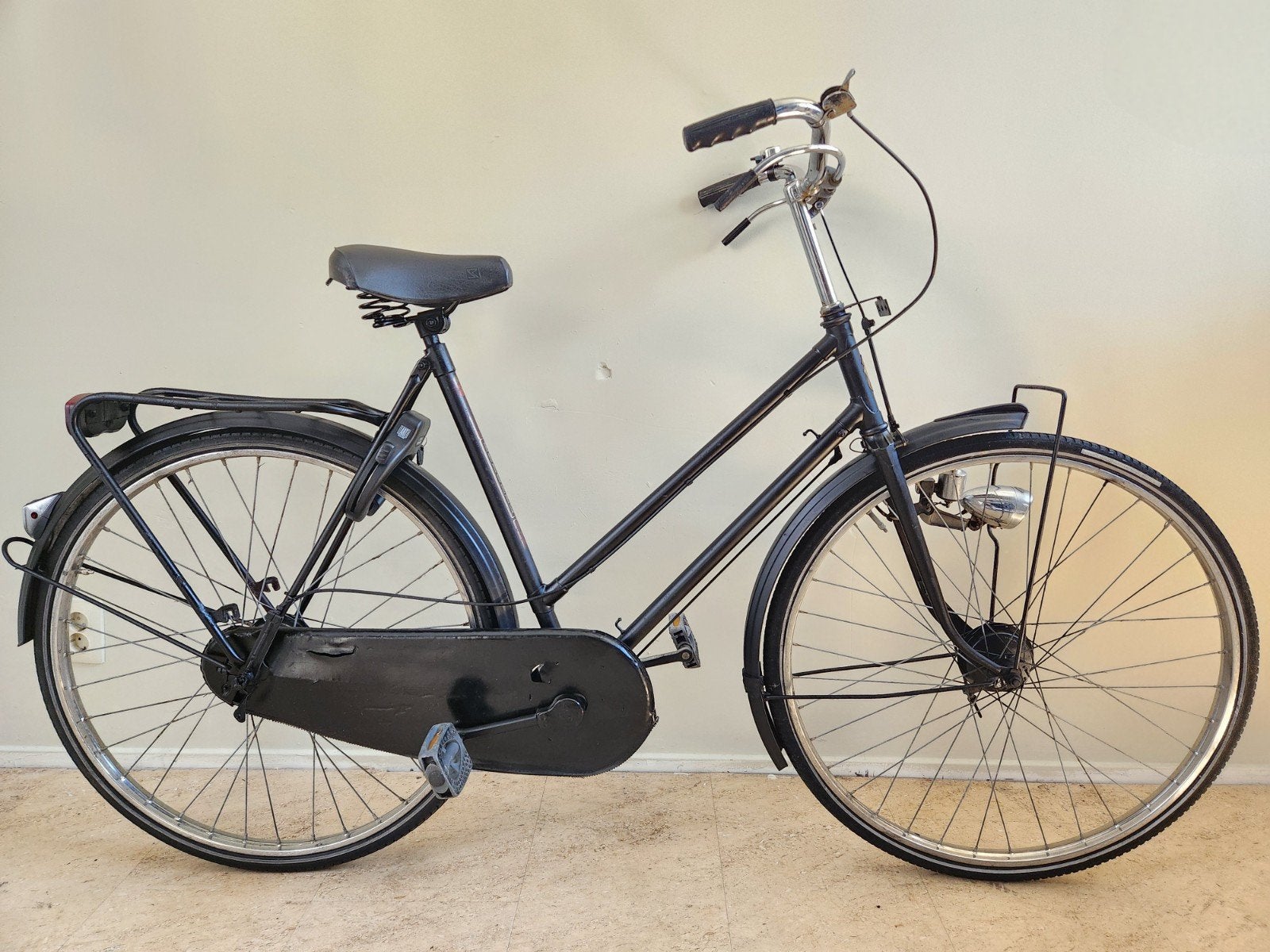 Fongers 28inch Damesfiets 3v frame 53cm, Jaren '60 of nieuwer, Ophalen of Verzenden, Trommelrem, Fongers