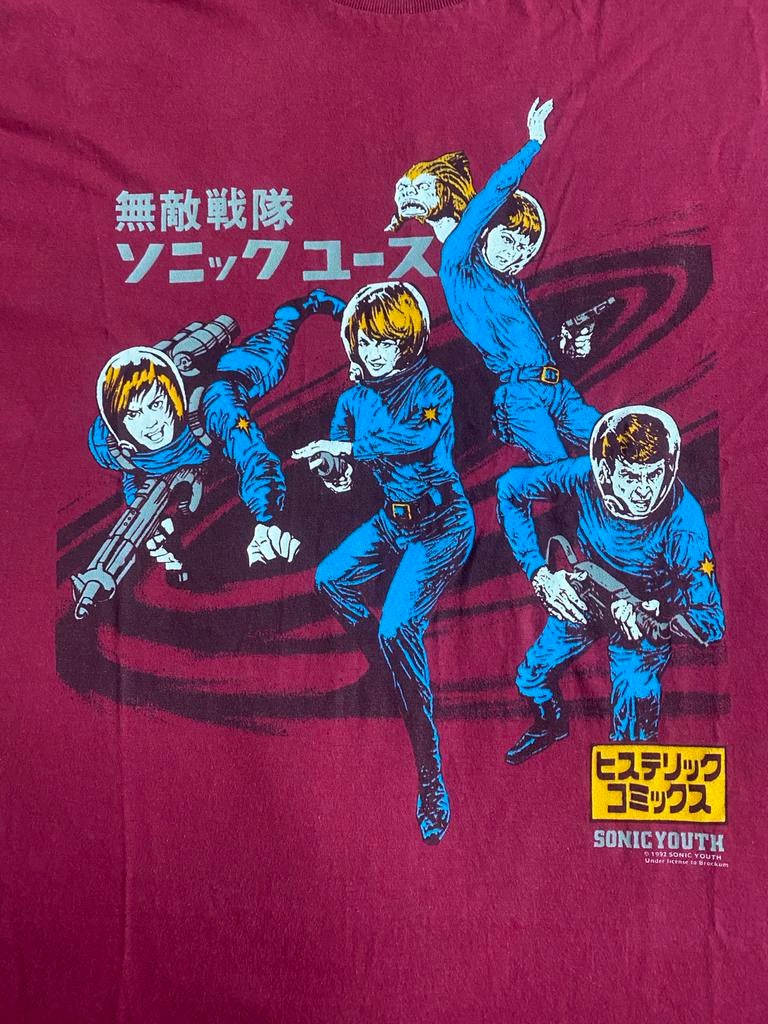 Sonic Youth - Vintage T-shirt - 1992 Dirty Tour - XL, Ophalen of Verzenden, Gedragen, Maat 56/58 (XL), Overige kleuren