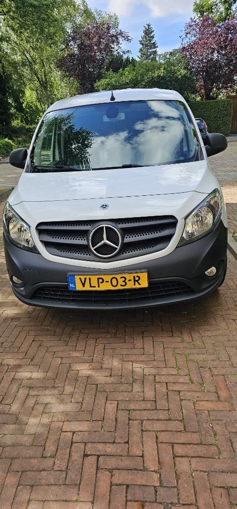 Mercedes-Benz Citan 109 CDI Extra Lang 2021|Airco|Cruise|BTW, Voorwielaandrijving, Stof, Wit, Grijs