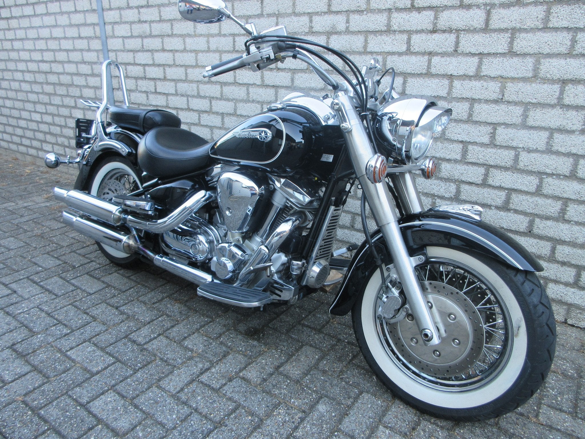 Yamaha XV1600A (bj 2004), Motoren, Chopper, Meer dan 35 kW, 1602 cc, Gebruikt