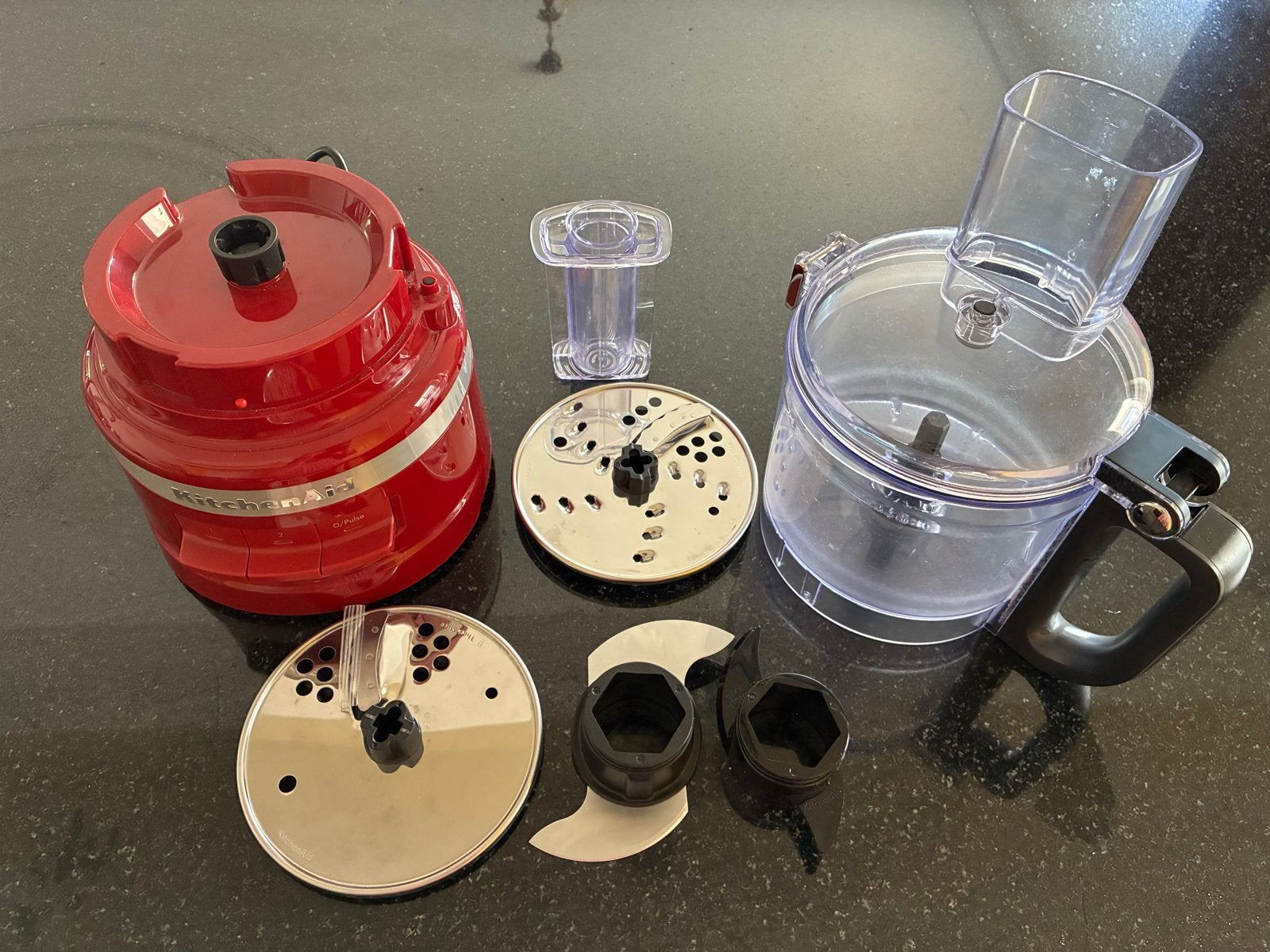 KitchenAid Foodprocessor, Ophalen, Kunststof, Rood, Overige merken