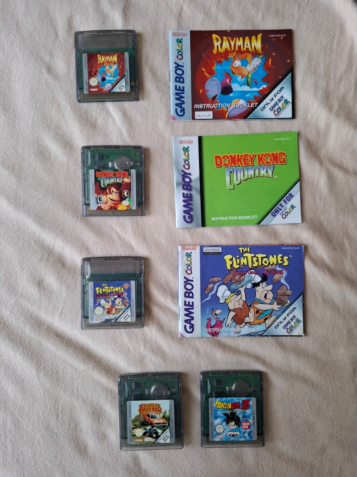 Gameboy Colour spellen - origineel!, Gebruikt, 1 speler, Vanaf 3 jaar, Ophalen