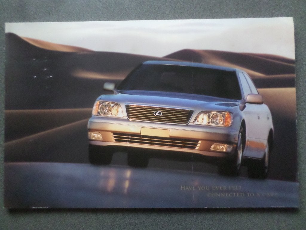 Lexus LS400 Brochure, Ophalen of Verzenden, Zo goed als nieuw, Overige merken