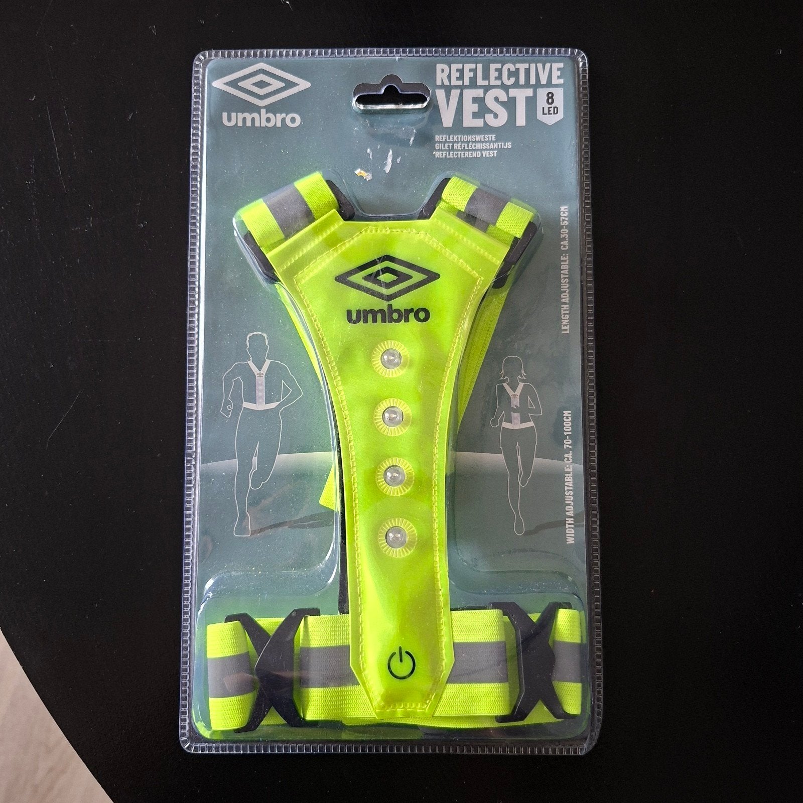 Umbro Reflecterend Vest met LED Verlichting - Nieuw, Overige merken, Overige typen, Nieuw, Ophalen of Verzenden