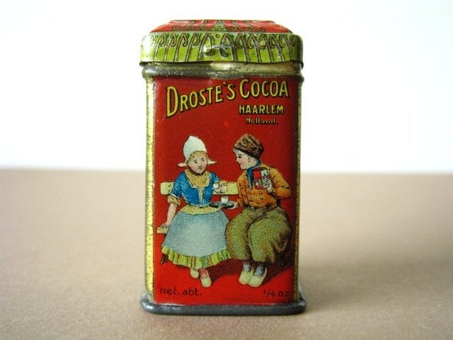 Droste cacao monster blik Holland 1920, Ophalen of Verzenden, Zo goed als nieuw, Overige, Droste