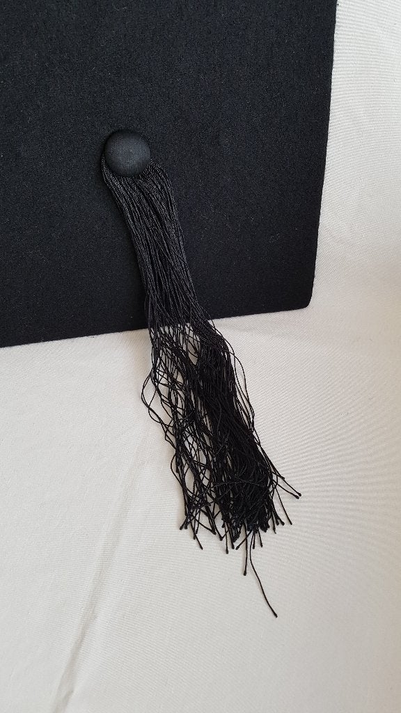 Afstudeer hoed – Graduation cap 7,5 - 55-56 cm, Hoed, Ophalen of Verzenden, Whippel, 57 cm (M, 7⅛ inch) of minder